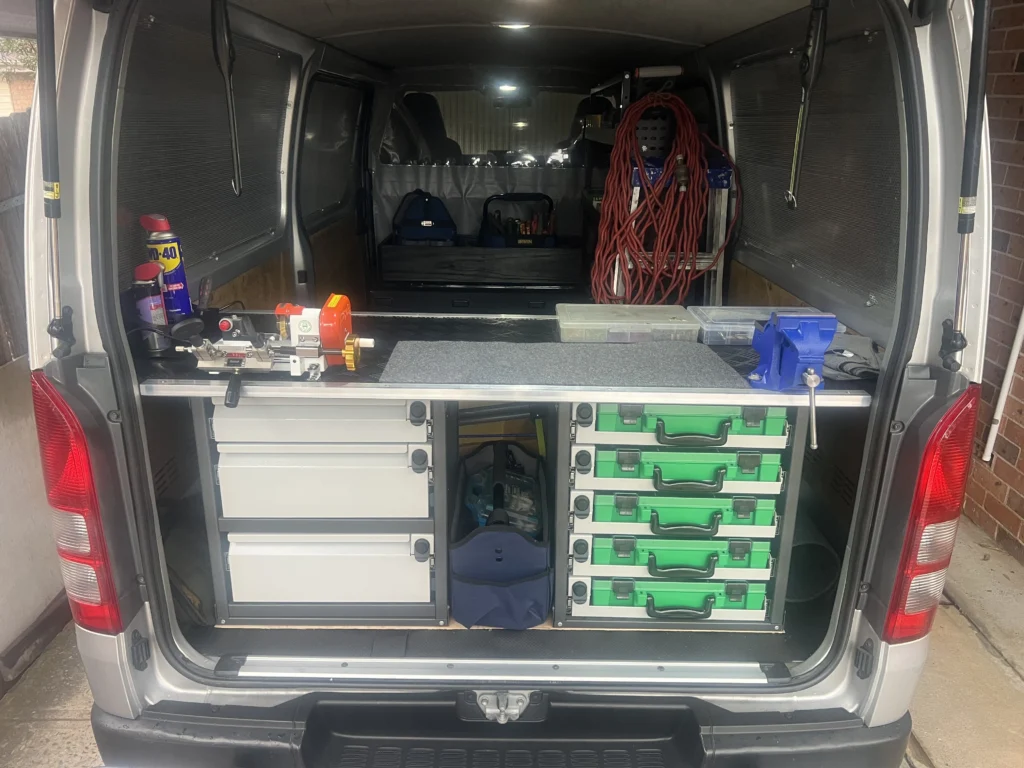 Professional locksmith tools for key cutting, lock repairs, and security upgrades in Sydney.